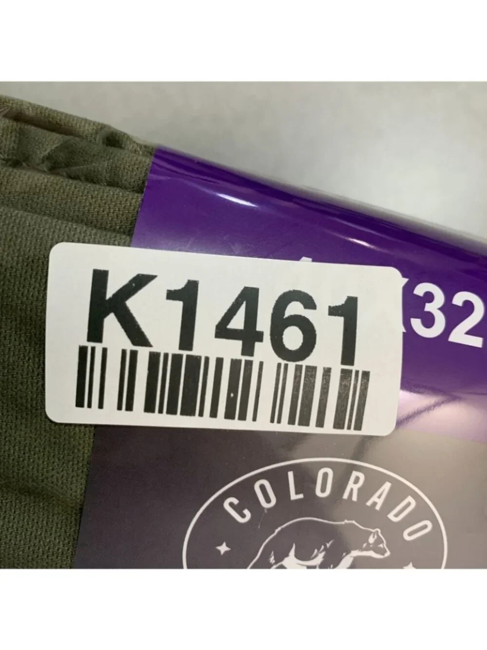 NWT Colorado Clothing Canvas Utility Pants Men's 40x32 Green Stretch